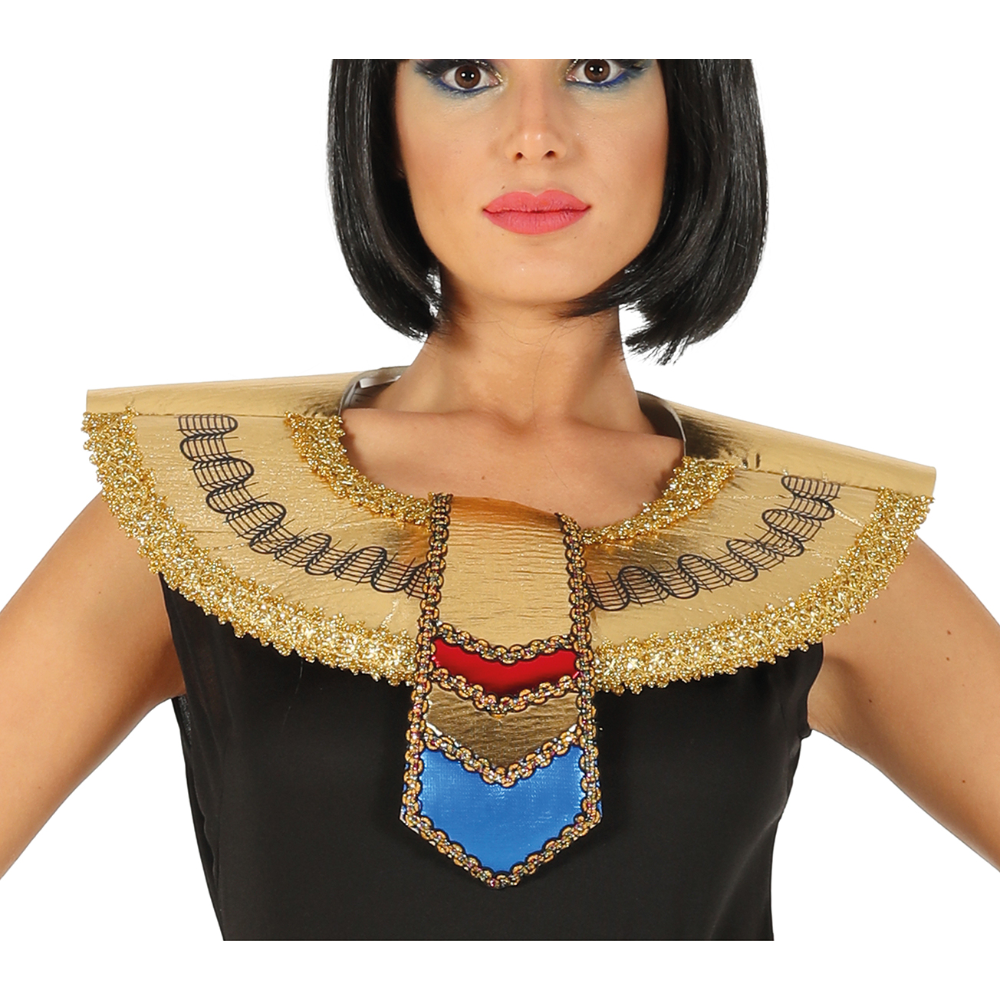 Princess Cleopatra Egyptian Costume Womens Adult Queen of the Nile Black Dress - Image 5