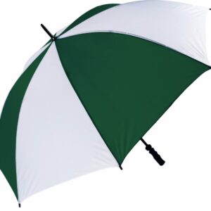 Golf Windproof Umbrella Large Sports Umbrella Green & White  Golfing Umbrella