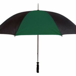Unisex Large Golf Umbrella Windproof Canopy Rain Sun Strong Wind Shield Brolly Green/Black