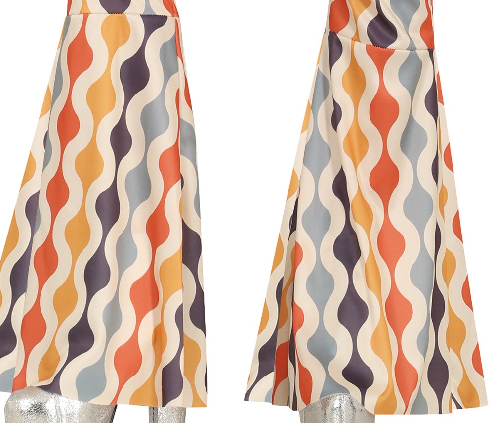 Adult Womens 70s 80s Dancing Costume Disco Jumpsuit Rock Disco Diva Fancy Dress - Image 4