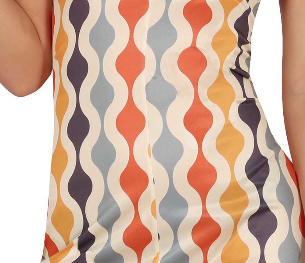 Adult Womens 70s 80s Dancing Costume Disco Jumpsuit Rock Disco Diva Fancy Dress - Image 5