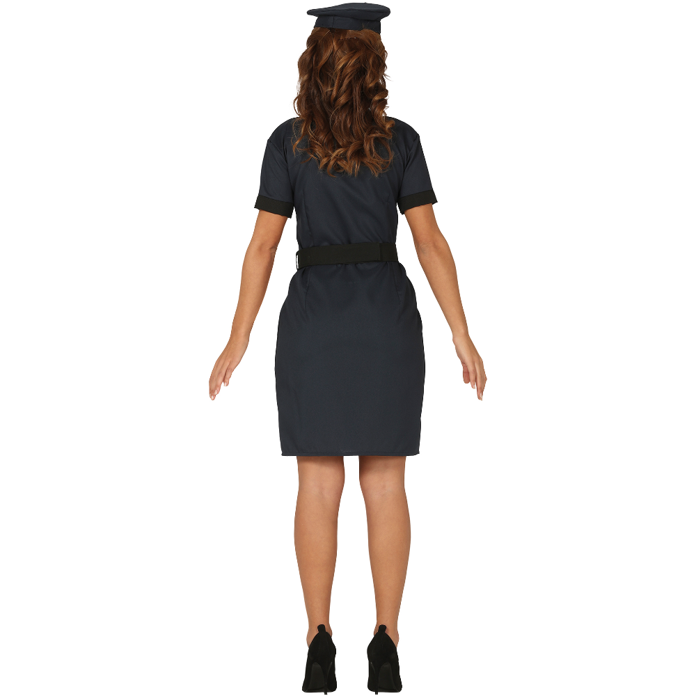 Ladies Police Fancy Dress Costume Adult Costume Fancy Dress Police Officer Women - Image 3