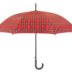 Walking Umbrella Unisex Classic Royal Stewart Strong Crooked Handle