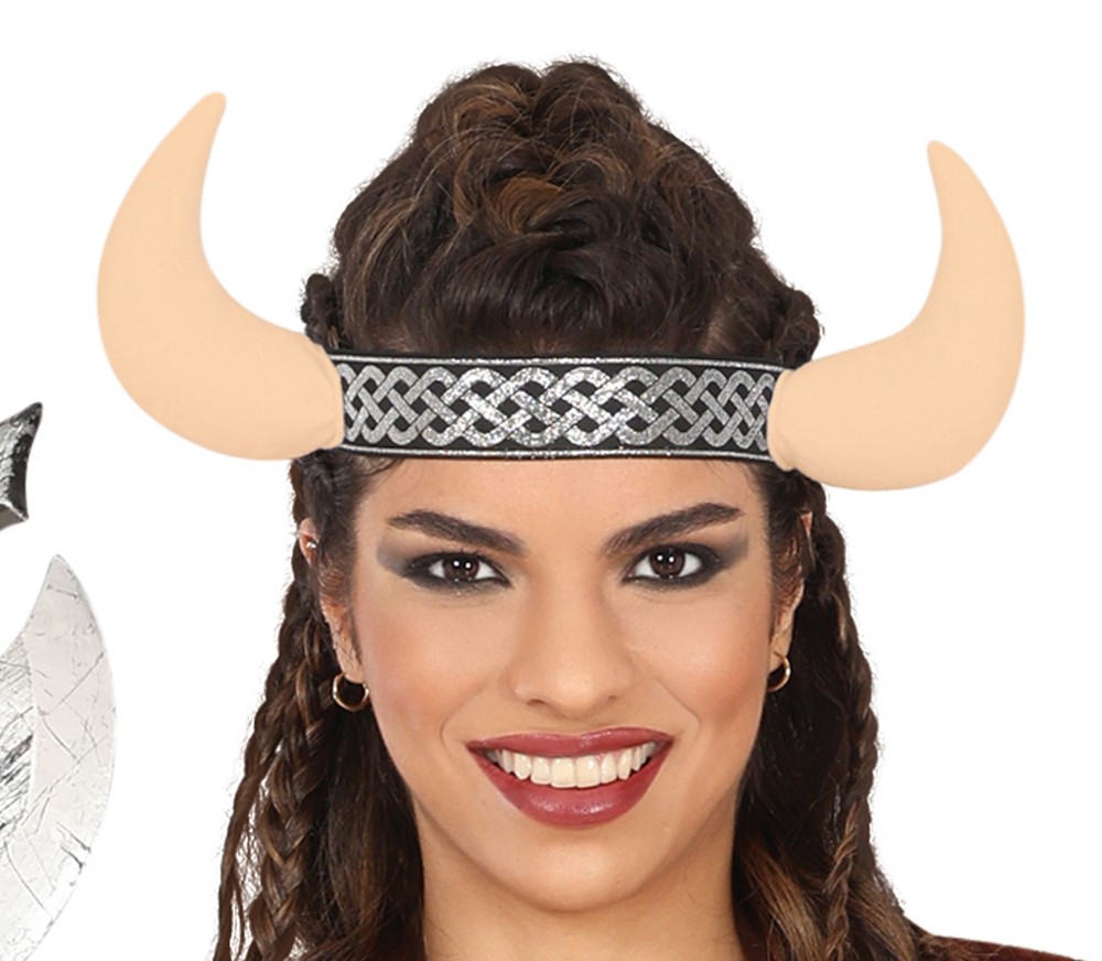 Viking Warrior Costume for Women, Nordic Fancy Dress Outfit - Image 6