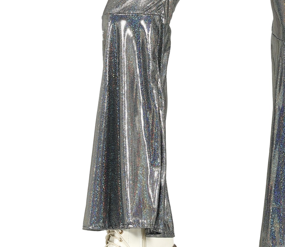 70s Disco Jumpsuit Costume Dancing Queen Fancy Dress 1970S Flared Diva Outfit - Image 5